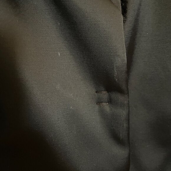 Eileen Fisher Petite Black Satiny Jacket - Picture 8 of 8